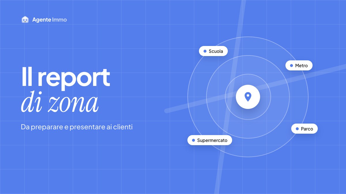 Report di analisi di zona immobiliare: come prepararlo e presentarlo ai clienti
