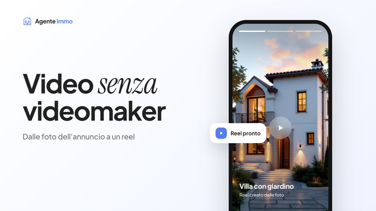 Video annunci immobiliari AI: come crearli senza videomaker