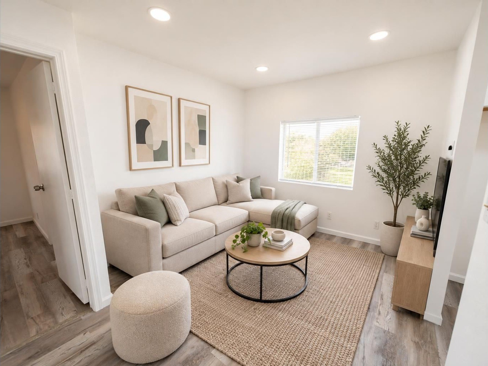 After virtual staging